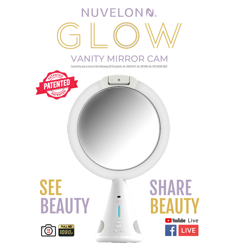 Nuvelon Glow Vanity Mirror Cam